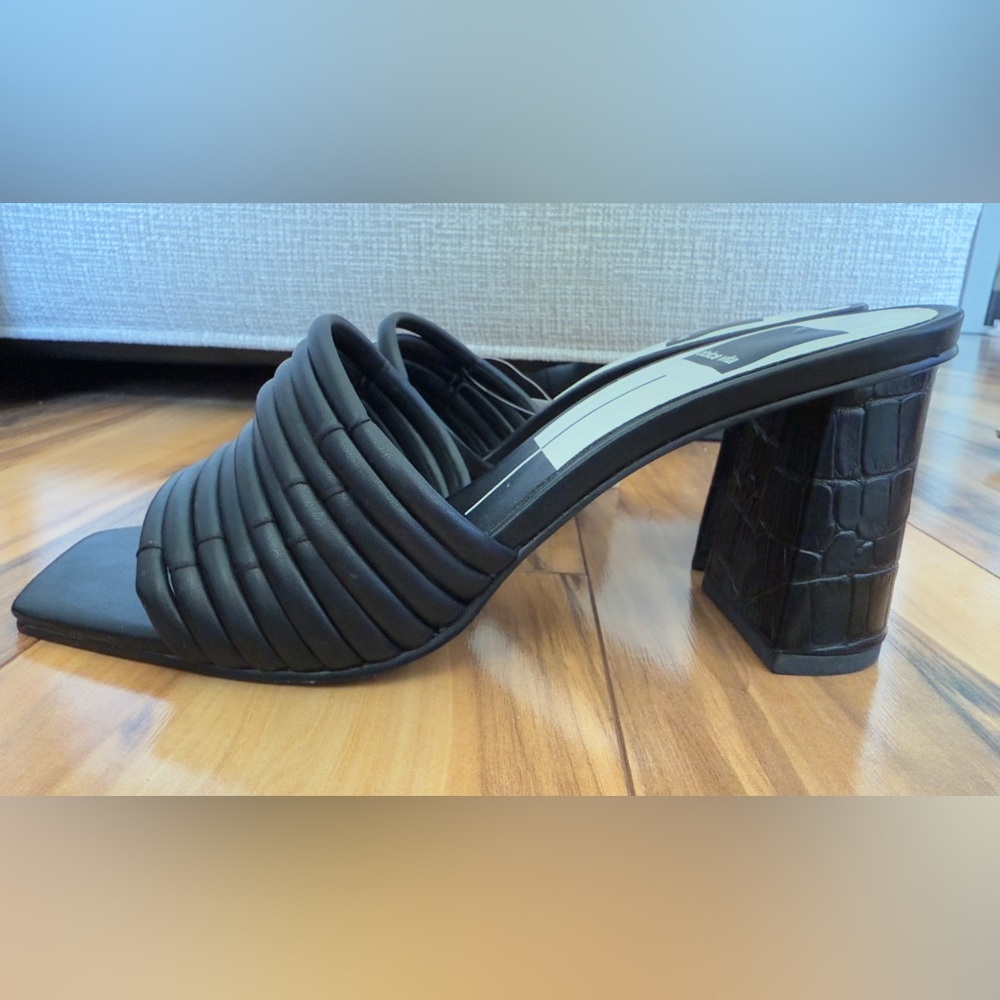 Dolce Vita Black Heels, NWT, Size 7.5